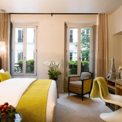 Отель B Montmartre 4* Стандартный номер с различными типами кроватей фото 3