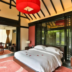 Отель Banyan Tree Lijiang 5* Вилла с различными типами кроватей фото 11