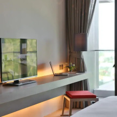 Отель Yama Phuket 4* Улучшенный номер двуспальная кровать фото 2