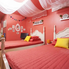 Отель Han River Guesthouse 2* Семейная студия с двуспальной кроватью фото 19