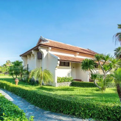 Отель Agribank Hoi An Beach Resort 3* Номер Делюкс с различными типами кроватей фото 23