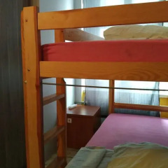 Frolic Goats Hostel Кровать в общем номере с двухъярусной кроватью фото 13