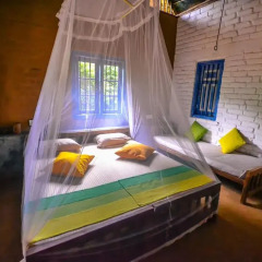 Отель Back of Beyond - Safari Lodge Yala 3* Бунгало с различными типами кроватей фото 8