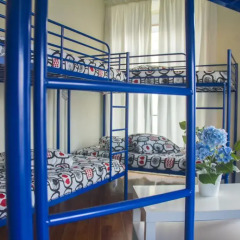 Хостел Nicely Кровать в общем номере с двухъярусной кроватью фото 14