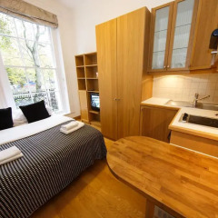 Апартаменты Studios 2 Let Serviced Apartments - Cartwright Gardens Студия с различными типами кроватей фото 25