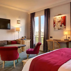 Отель Hôtel du Midi Paris Montparnasse 3* Улучшенный номер с двуспальной кроватью фото 3