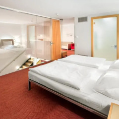 Отель Andel's by Vienna House Prague 4* Стандартный номер с двуспальной кроватью