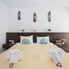 Отель Larn Park Resortel Улучшенный номер с двуспальной кроватью фото 8