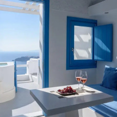 Отель Abyssanto Suites & Spa 4* Апартаменты с различными типами кроватей фото 5