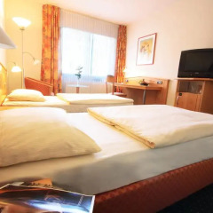 Hotel Panorama Hamburg-Billstedt 4* Стандартный номер с различными типами кроватей фото 3