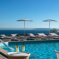 Отель Happy Cretan Suites бассейн