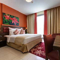 Abidos Hotel Apartment, Dubailand 4* Улучшенные апартаменты с различными типами кроватей фото 5