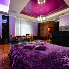 Гостиница Малибу Люкс с двуспальной кроватью фото 26