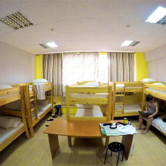 Hello Hostel Кровать в общем номере фото 8