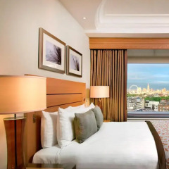 Отель London Hilton on Park Lane 5* Представительский номер с различными типами кроватей фото 5