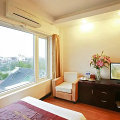 Hue Serene Shining Hotel & Spa 3* Представительский номер с различными типами кроватей фото 4