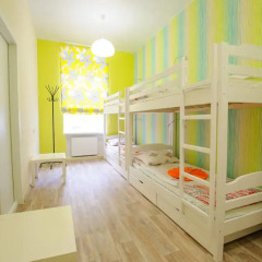 Хостел Нappy House Кровать в общем номере с двухъярусной кроватью фото 7