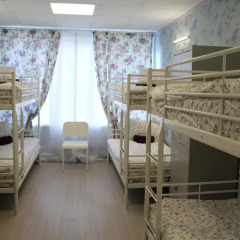 Хостел Ника-Сити Кровать в женском общем номере с двухъярусными кроватями фото 2