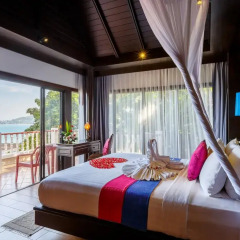 Отель Aquamarine Resort & Villa 4* Улучшенный номер с разными типами кроватей фото 2