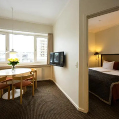 Отель Ascot Apartments Дания, Копенгаген - 2 отзыва об отеле, цены и фото номеров - забронировать отель Ascot Apartments онлайн комната для гостей фото 4