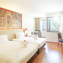 Отель Novotel Phuket Vintage Park 4* Улучшенный номер с 2 отдельными кроватями