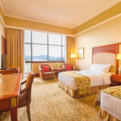 Shangri-La Hotel, Hangzhou 4* Стандартный номер с различными типами кроватей фото 4