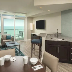 Отель Ocean 22 by Hilton Grand Vacations 4* Люкс с различными типами кроватей фото 10