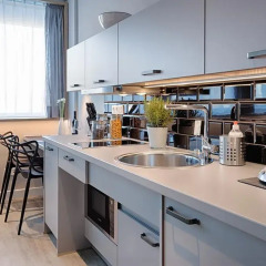 Апартаменты Mloft Apartments Munchen Мюнхен в номере фото 9