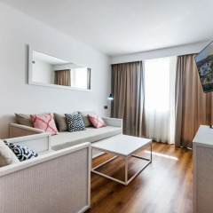 Отель Aparthotel Ponent Mar Апартаменты комфорт с двуспальной кроватью фото 7