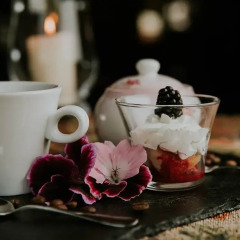 Отель Romantic Boutique Hotel & Spa Литва, Паневежис - 1 отзыв об отеле, цены и фото номеров - забронировать отель Romantic Boutique Hotel & Spa онлайн питание фото 2