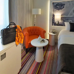 Гостиница Mercure Москва Бауманская 4* Стандартный номер с двуспальной кроватью фото 5