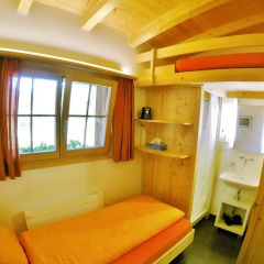 Отель Chalet Weidhaus Ferienwohnung & Zimmer Стандартный номер с различными типами кроватей фото 4