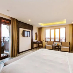 Отель Hoi An Silk Marina Resort & Spa 4* Номер Делюкс с различными типами кроватей фото 5