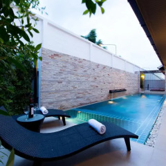 Отель The Ville Jomtien Pool Villa 4* Вилла с различными типами кроватей фото 22
