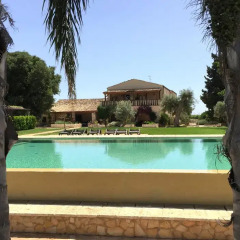 Отель Agriturismo La Casa Di Melo Фонтане-Бьянке бассейн фото 3