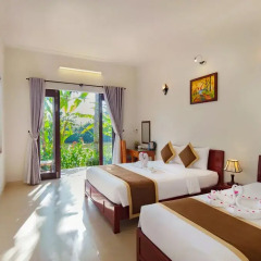 Отель Luna Villa Homestay 3* Стандартный номер с различными типами кроватей фото 8