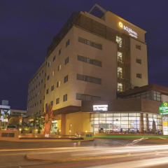 Отель LQ Hotel by La Quinta Cancun Мексика, Канкун - отзывы, цены и фото номеров - забронировать отель LQ Hotel by La Quinta Cancun онлайн вид на фасад фото 3
