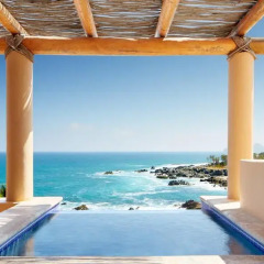 Отель Esperanza, An Auberge Resort Номер Делюкс с различными типами кроватей фото 9