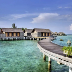 Отель Gangehi Island Resort 4* Стандартный номер с двуспальной кроватью фото 2