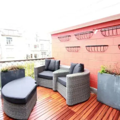 Отель Smartflats Victoire Terrace Бельгия, Брюссель - отзывы, цены и фото номеров - забронировать отель Smartflats Victoire Terrace онлайн балкон