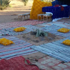 Отель Kasbah Bivouac Lahmada Марокко, Мерзуга - отзывы, цены и фото номеров - забронировать отель Kasbah Bivouac Lahmada онлайн питание фото 3