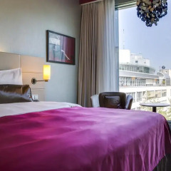 Radisson Blu Media Harbour Hotel, Düsseldorf 4* Стандартный номер с разными типами кроватей фото 3