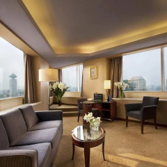 Отель Sofitel Shanghai Hyland 4* Улучшенный номер с различными типами кроватей фото 9