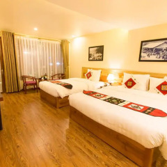 Sapa Centre Hotel 3* Стандартный семейный номер с двуспальной кроватью фото 15