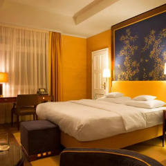 Отель Falkenstein Grand Kempinski 5* Улучшенный номер с различными типами кроватей фото 4