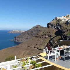 Отель Antithesis Caldera Cliff Santorini 3* Люкс с различными типами кроватей фото 8