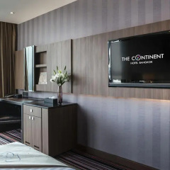 Отель The Continent Bangkok by Compass Hospitality 4* Представительский номер с различными типами кроватей фото 11