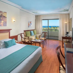 Отель Atrium Palace Thalasso Spa Resort & Villas Греция, Калафос - 5 отзывов об отеле, цены и фото номеров - забронировать отель Atrium Palace Thalasso Spa Resort & Villas онлайн комната для гостей фото 3