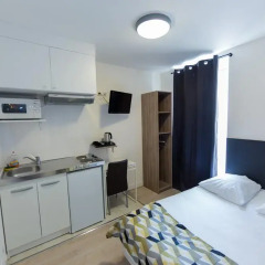 Отель Residence Aurmat a Boulogne-Billancourt Студия с различными типами кроватей фото 13