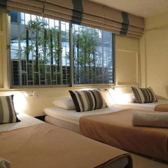 I-Sleep Silom Hostel Номер с общей ванной комнатой с различными типами кроватей (общая ванная комната)